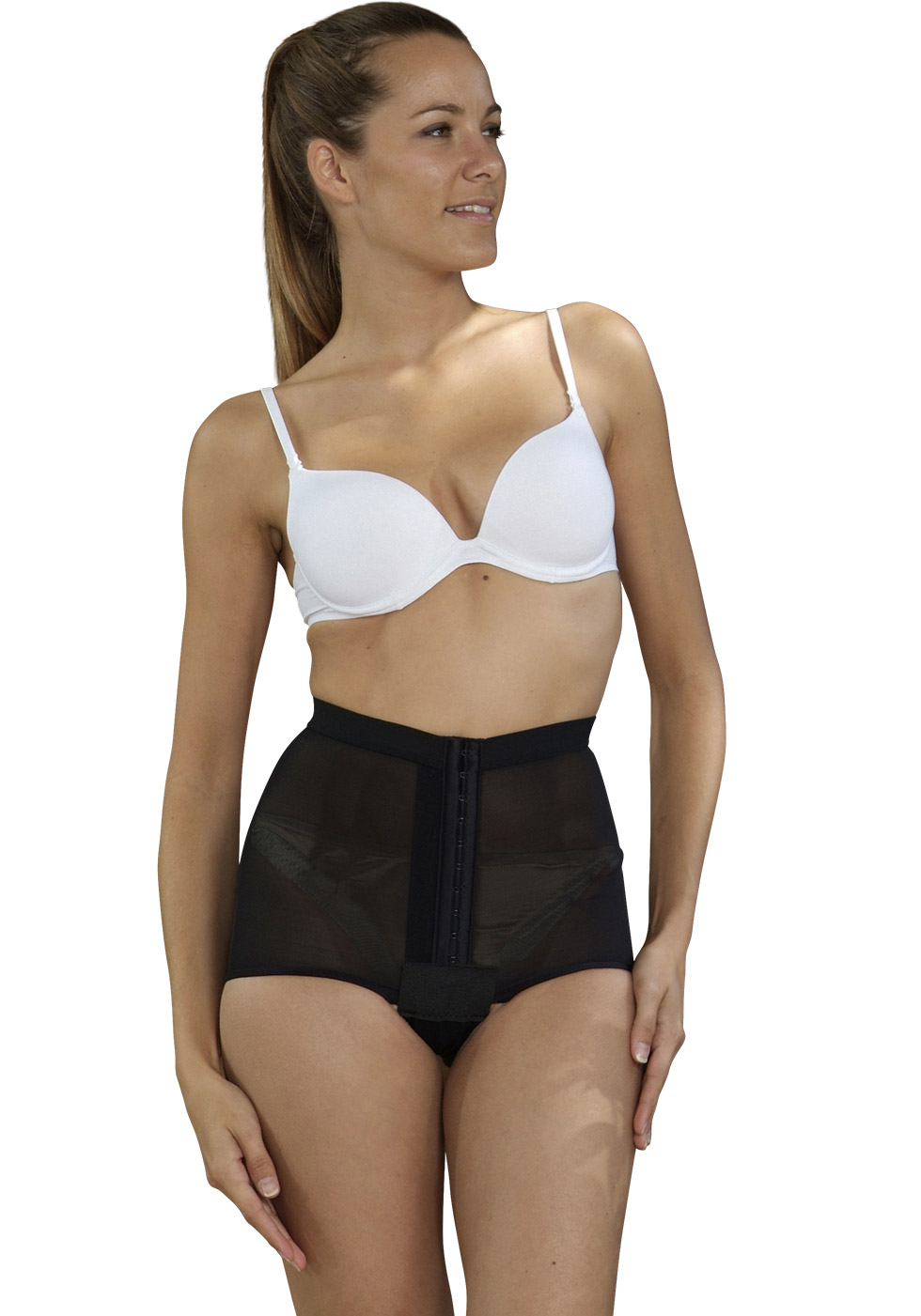 Aesthetic Low-waist binder with central opening - Euromi